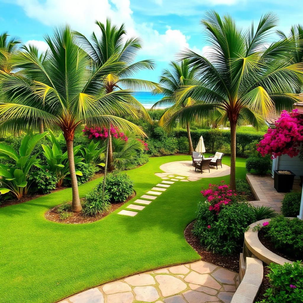 Garden transformation — Paradise Island