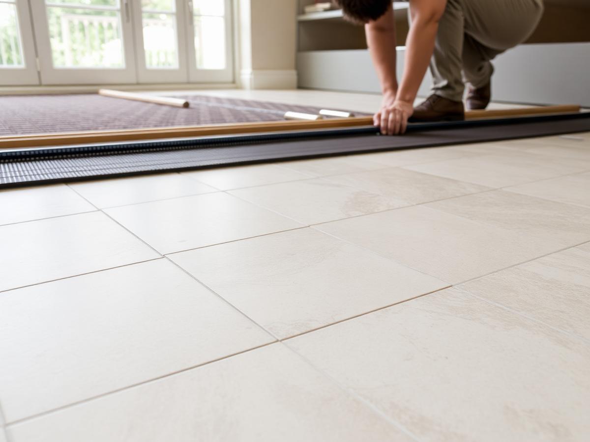 Porcelain floor lay — Cable Beach